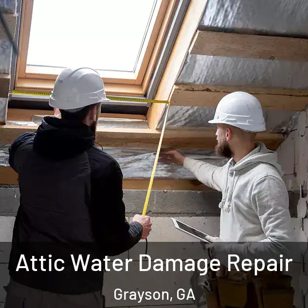  Attic Water Damage Repair Grayson, GA