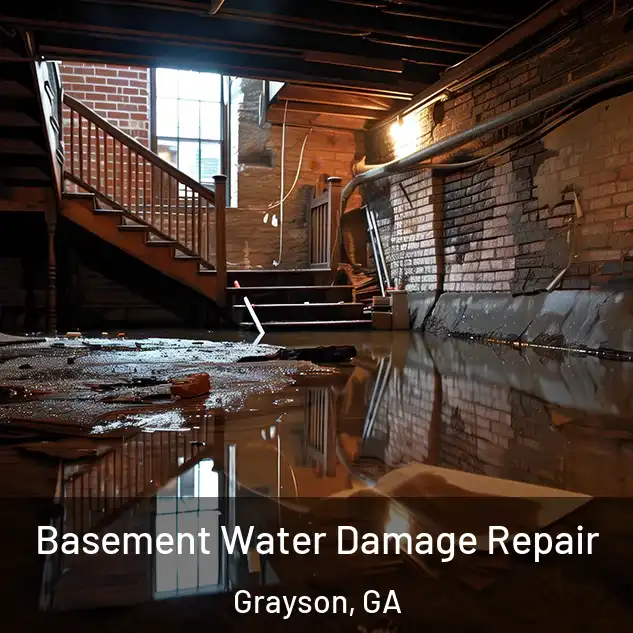  Basement Water Damage Repair Grayson, GA