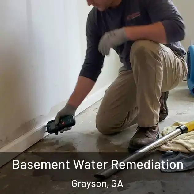  Basement Water Remediation Grayson, GA