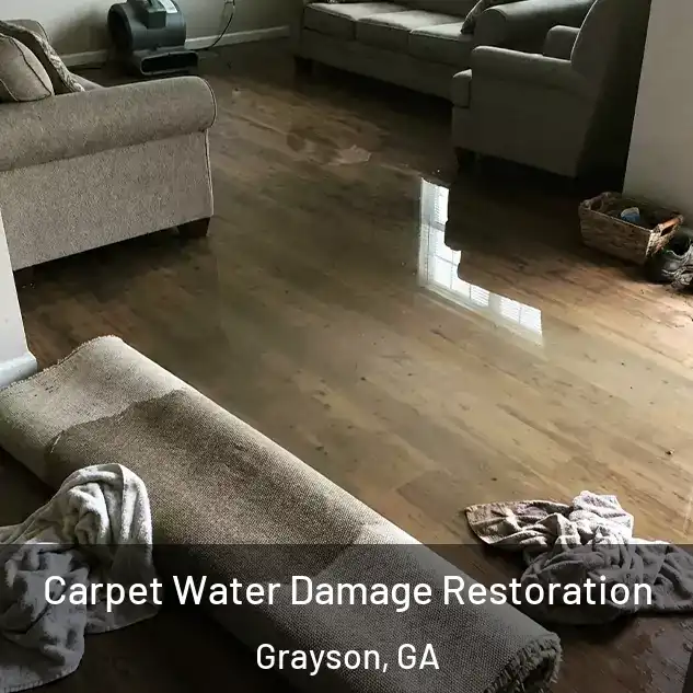 Carpet Water Damage Restoration Grayson, GA