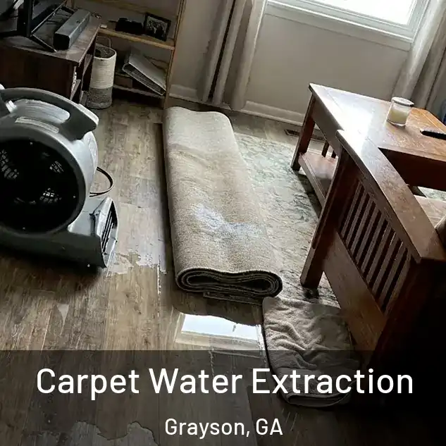  Carpet Water Extraction Grayson, GA