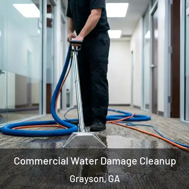  Commercial Water Damage Cleanup Grayson, GA