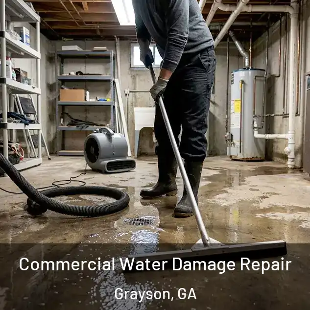  Commercial Water Damage Repair Grayson, GA
