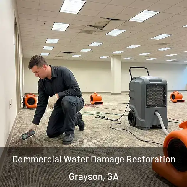  Commercial Water Damage Restoration Grayson, GA