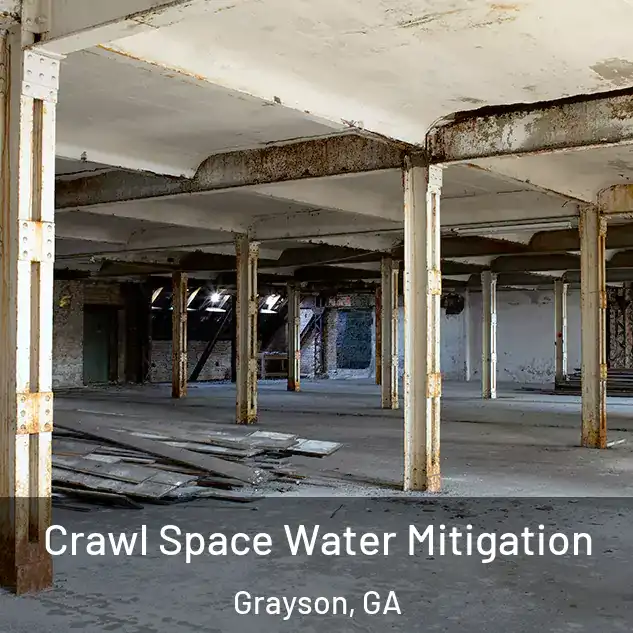  Crawl Space Water Mitigation Grayson, GA