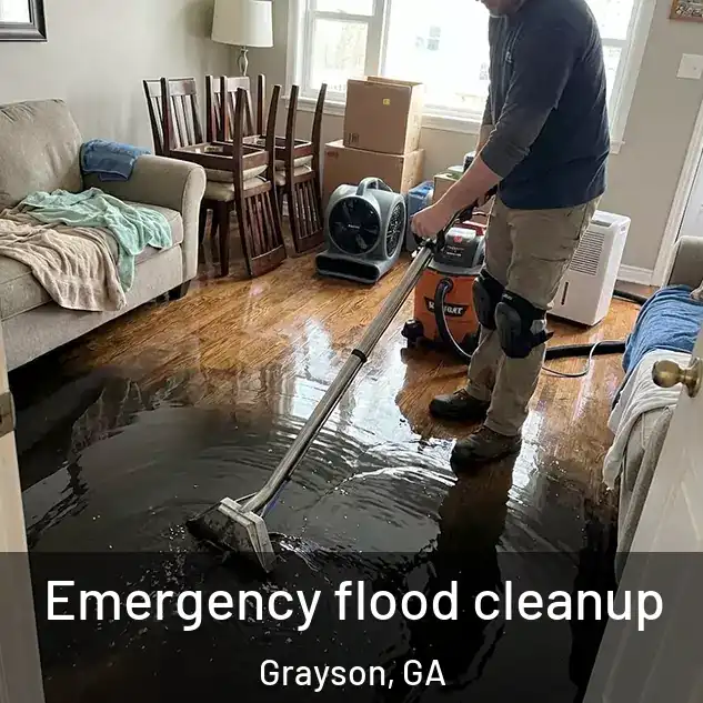  Emergency flood cleanup Grayson, GA