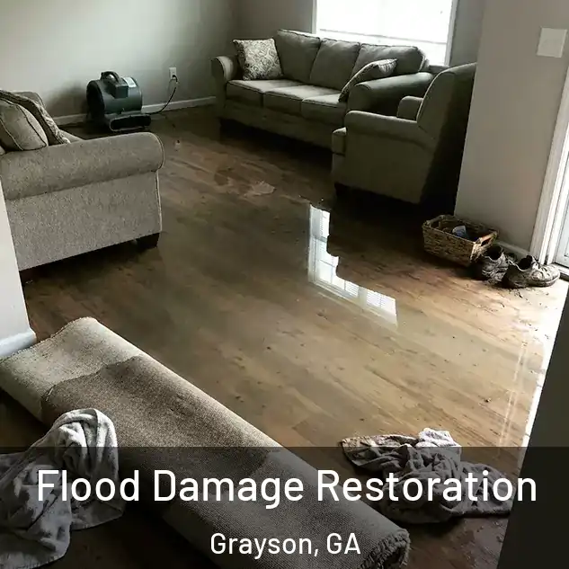  Flood Damage Restoration Grayson, GA