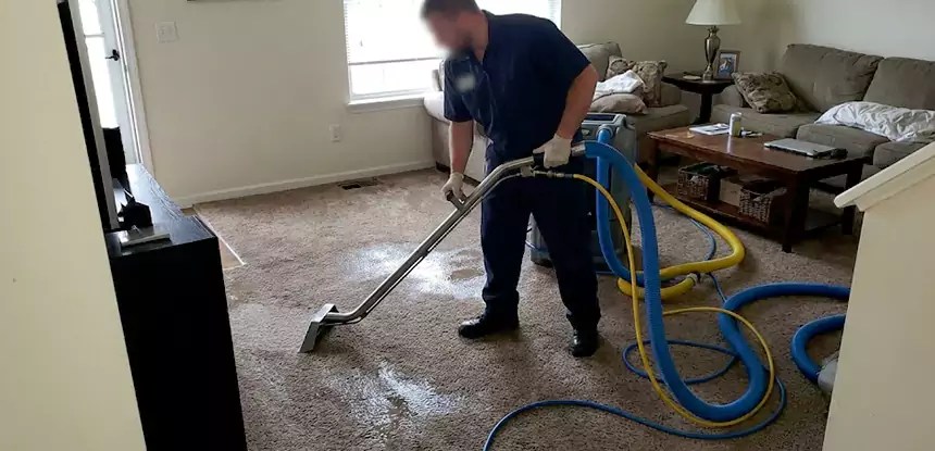 Flooded Basement Carpet Cleanup Grayson 