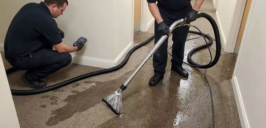 Basement Flooded Carpet Soaked Recovery in Grayson
