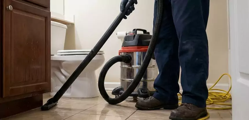 Fix Bathroom Floor Water Damage Grayson