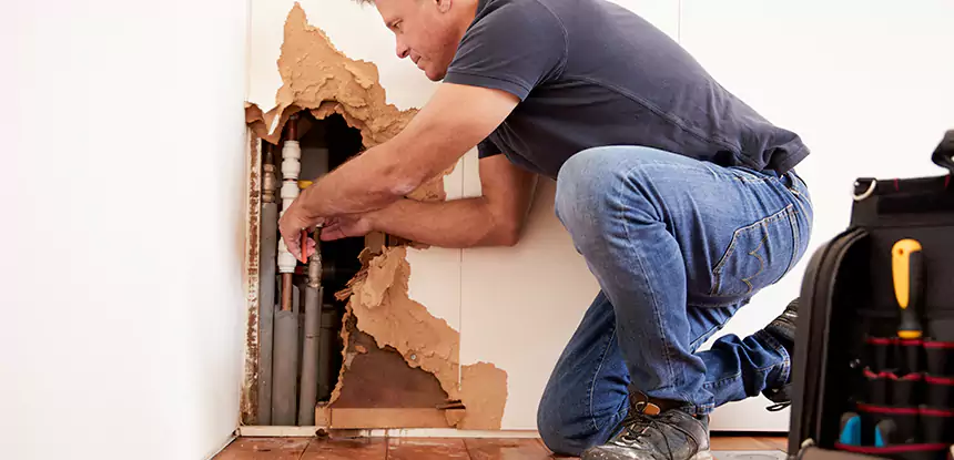Broken Pipe Water Damage Repair in Grayson