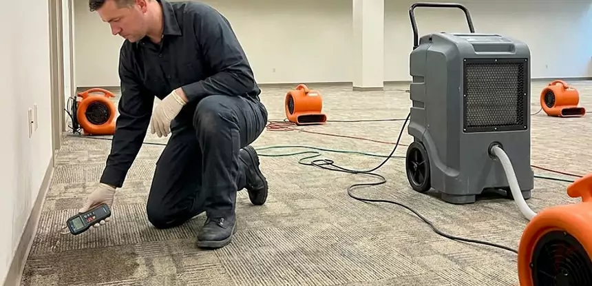 Drying Carpet Padding After Flood in Grayson