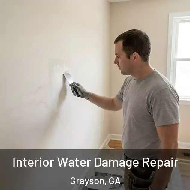  Interior Water Damage Repair Grayson, GA