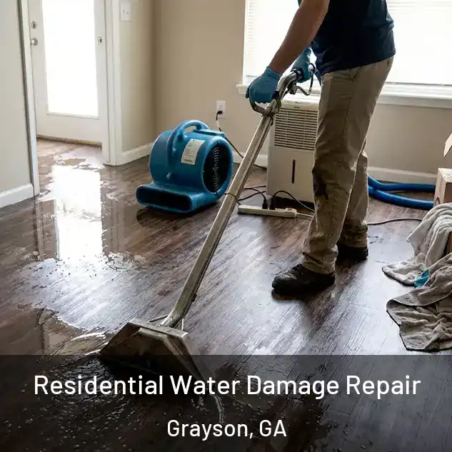  Residential Water Damage Repair Grayson, GA