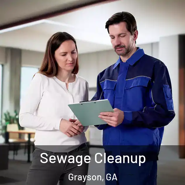  Sewage Cleanup Grayson, GA