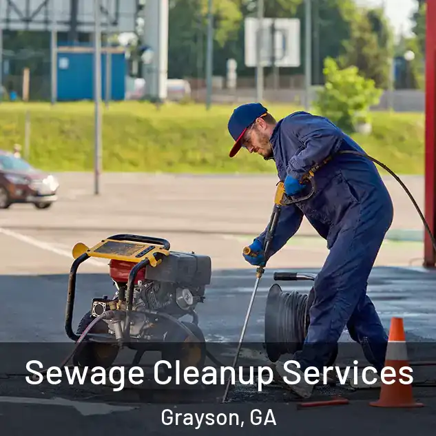  Sewage Cleanup Services Grayson, GA
