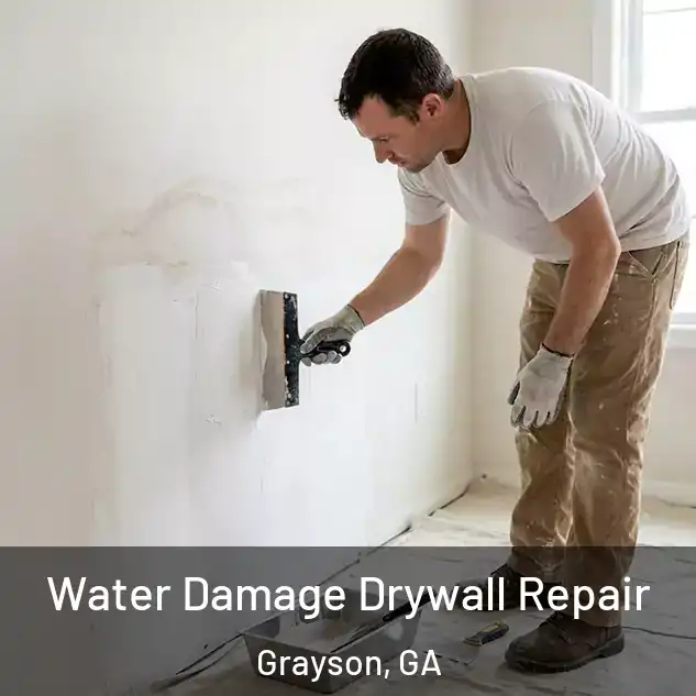  Water Damage Drywall Repair Grayson, GA