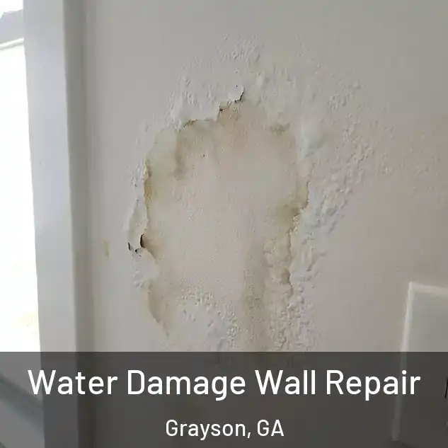  Water Damage Wall Repair Grayson, GA